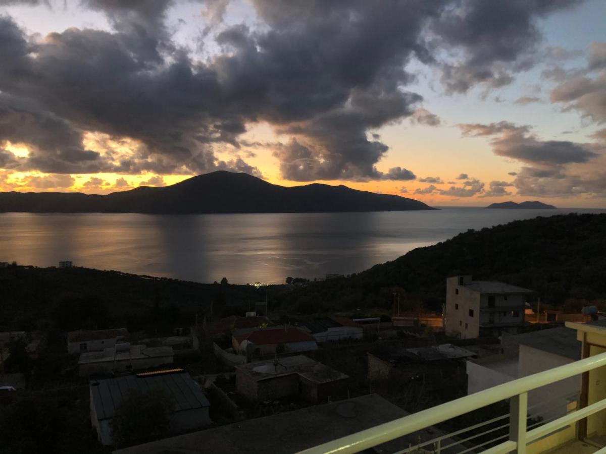 The Sunset Villa Leven Vlorë エクステリア 写真